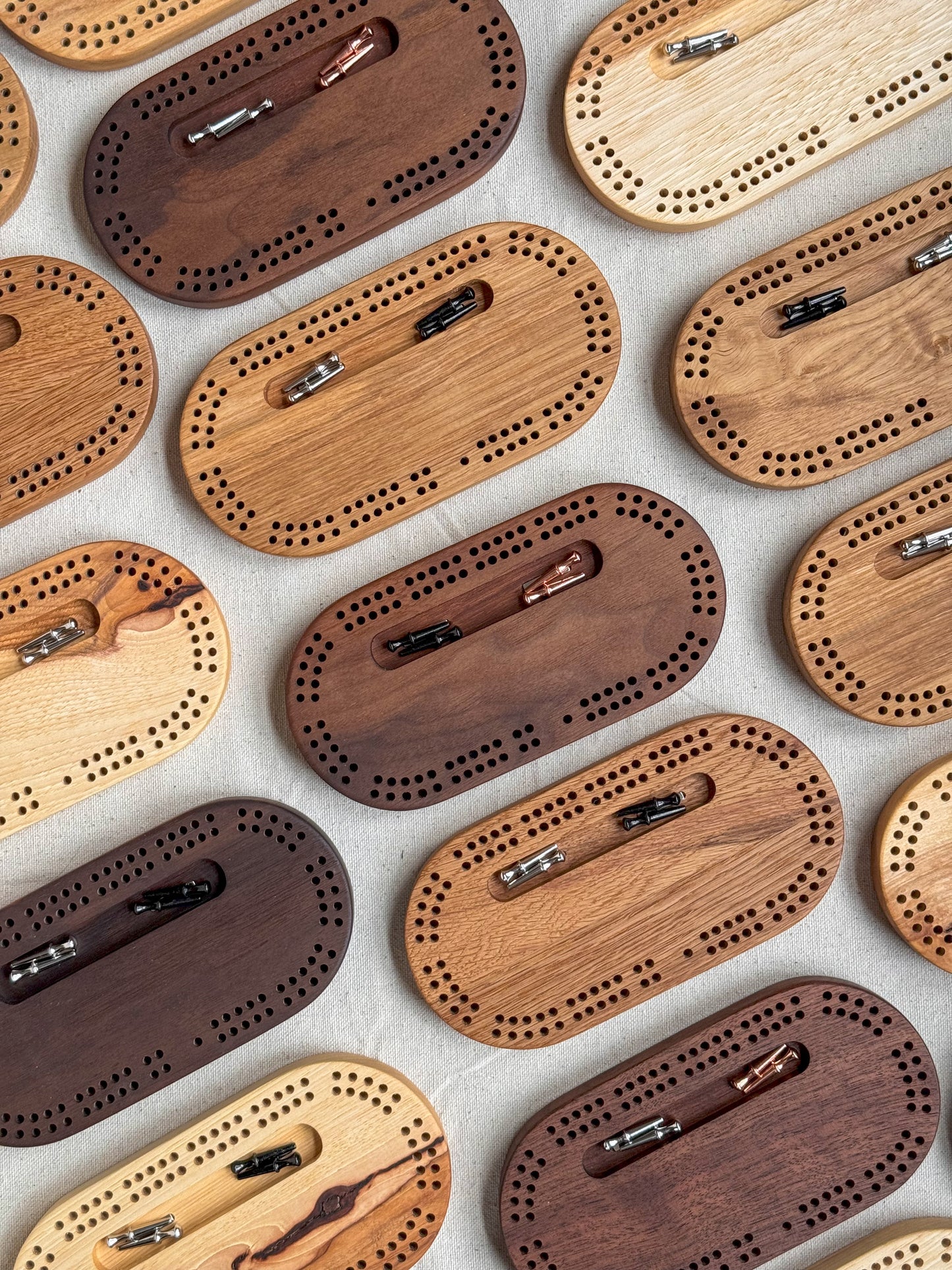 Simple Travel Cribbage Board