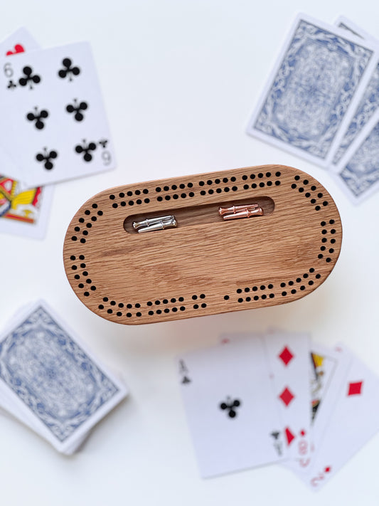 Simple Travel Cribbage Board