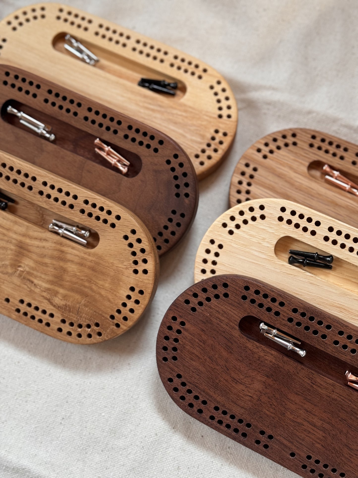 Simple Travel Cribbage Board