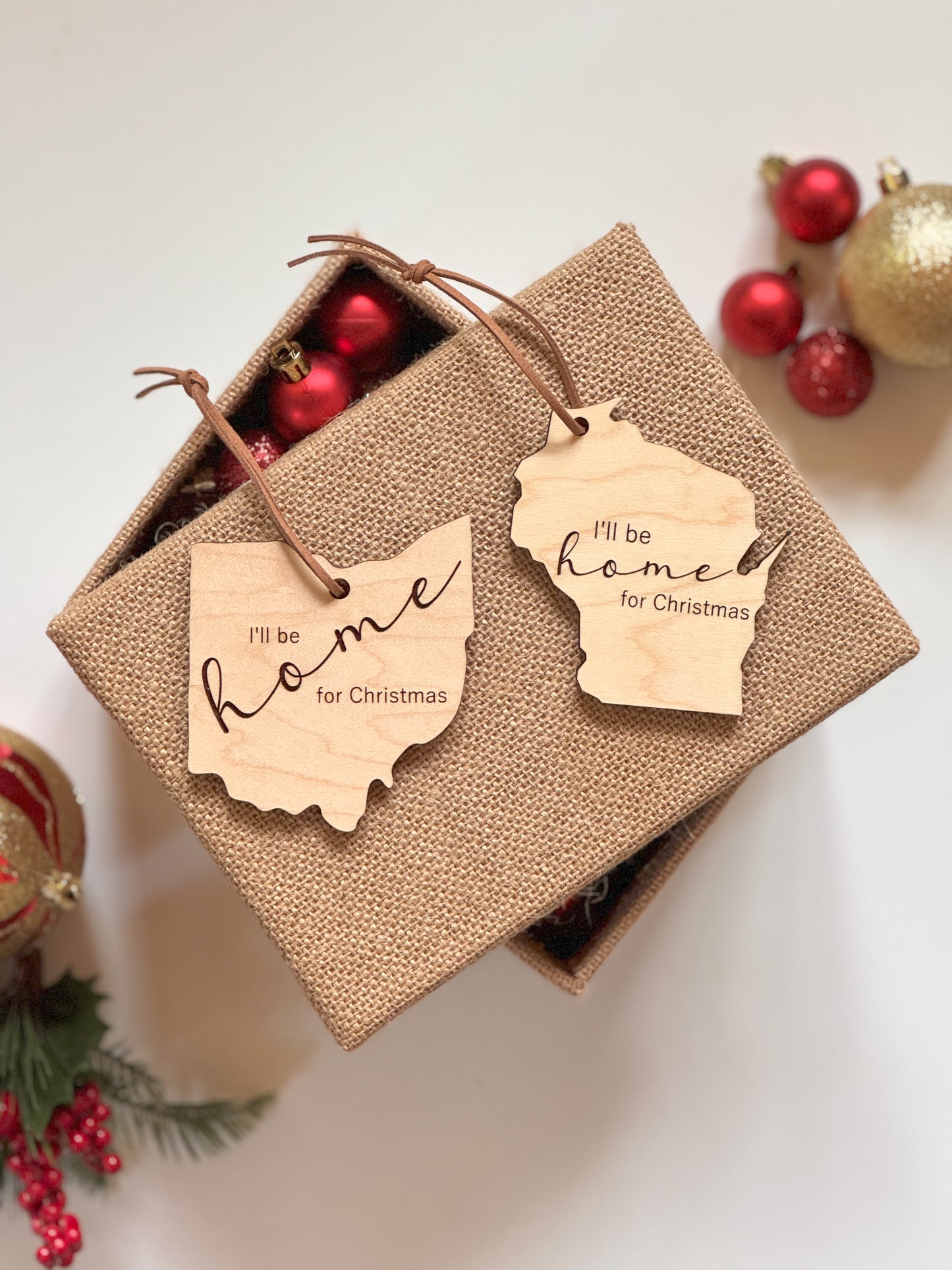 Home for Christmas Ornament