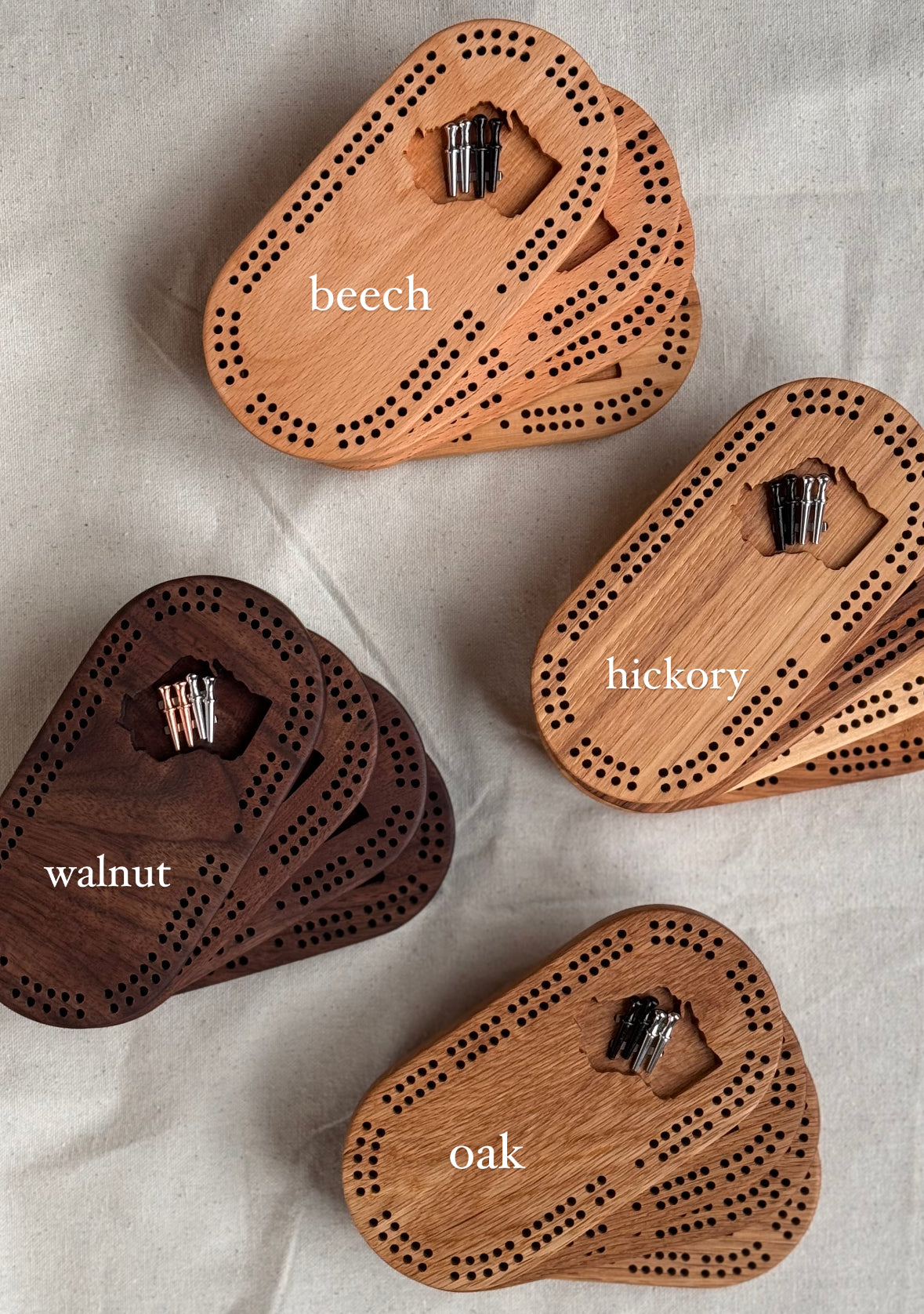 Wisconsin Travel Cribbage Board