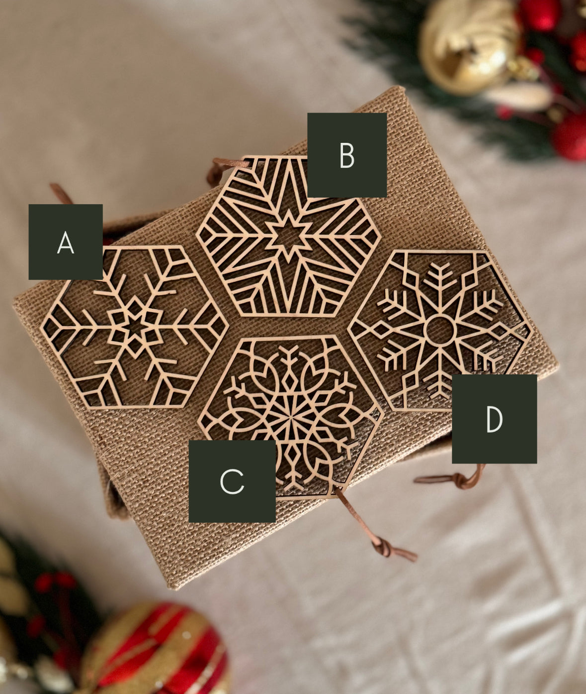 Nordic Snowflake Ornament