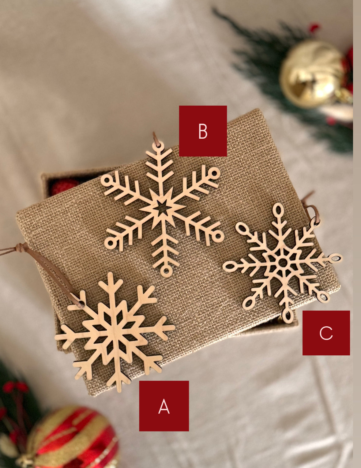 Classic Snowflake Ornament